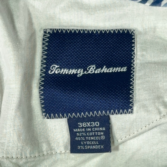 Tommy Bahama Pants Mens 38x30 Brown Khaki Tan Stretch Casual Outdoor 36x30 Tag - Picture 7 of 10